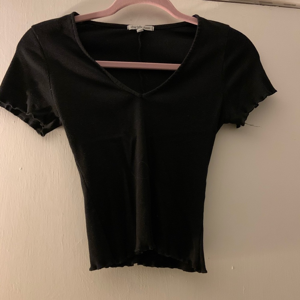 Black Short Sleeve Shirt